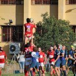 El CDU Granada de rugby masculino acaricia la victoria en División Honor B