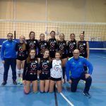 Histamar CDU Atarfe tuvo un duelo de titanes ante Cajasol Juvasa en voleibol femenino