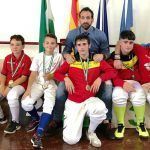 La IV Copa Andalucía de esgrima reparte medallas en la localidad granadina de Maracena