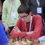 El joven ajedrecista del ‘Villa de La Zubia’ Nikolozi Kacharava entra en la élite mundial
