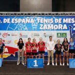 El Campeonato de España sirve de colofón a la temporada y para sumar medallas al Club Tenis de Mesa Vegas del Genil